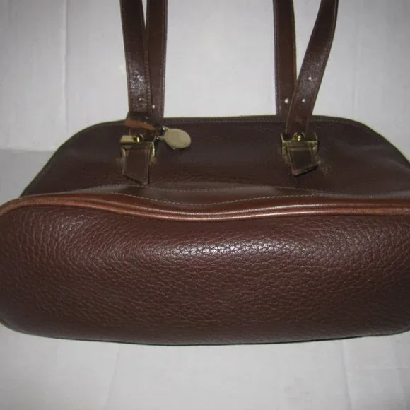 ❤️DOONEY & BOURKE AWL Brown Dual Shoulder Strap Bag Purse +Hangtag